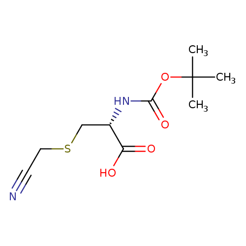 (2R)-2-([(tert-Butoxy)carbonyl]amino)-3-[(cyanomethyl)sulfanyl]propanoic acid