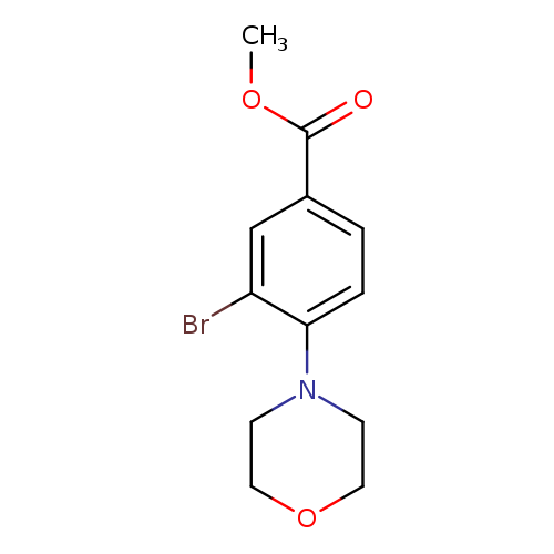 Methyl 3-bromo-4-morpholinobenzoate