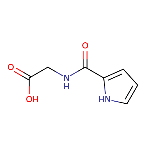 2-(1H-pyrrol-2-ylformamido)acetic acid