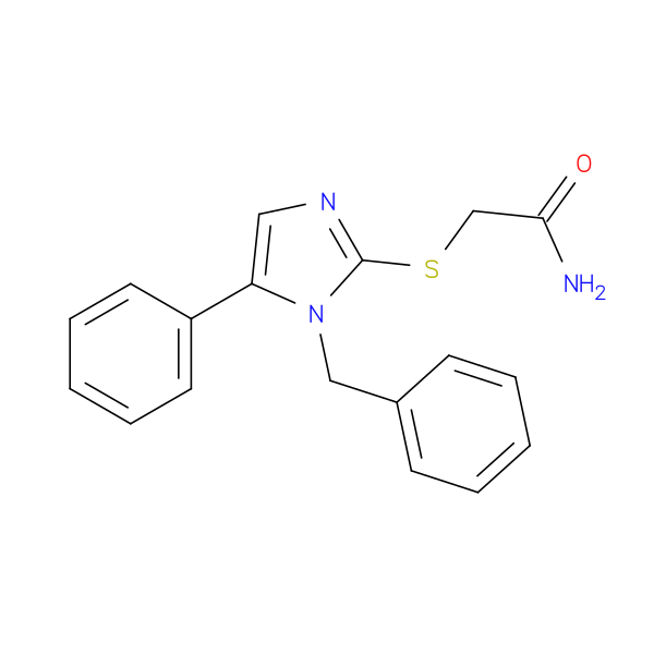 2-[(1-benzyl-5-phenyl-1H-imidazol-2-yl)sulfanyl]acetamide