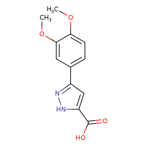 3-(3,4-Dimethoxyphenyl)-1h-pyrazole-5-carboxylic acid