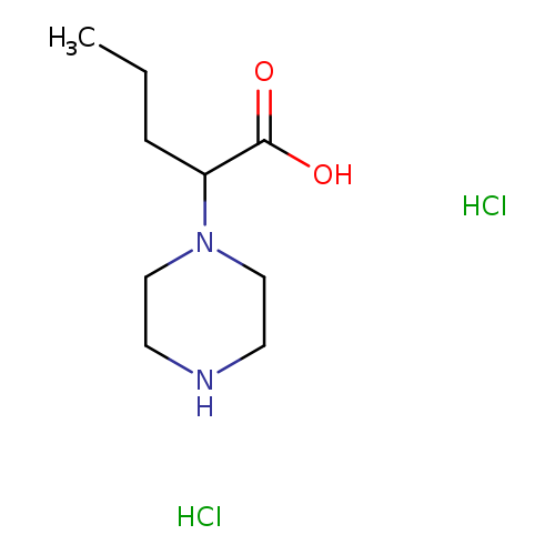 2-(piperazin-1-yl)pentanoicaciddihydrochloride