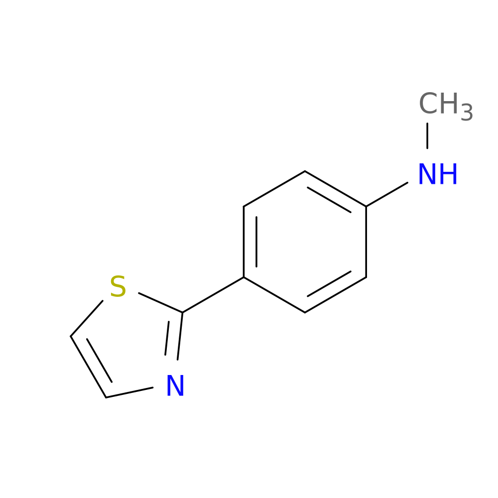 N-methyl-4-(1,3-thiazol-2-yl)aniline