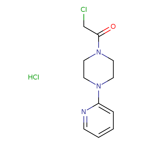2-chloro-1-[4-(pyridin-2-yl)piperazin-1-yl]ethan-1-one hydrochloride