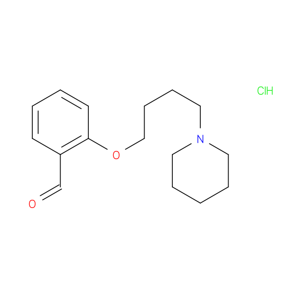 2-[4-(1-piperidinyl)butoxy]benzaldehyde hydrochloride