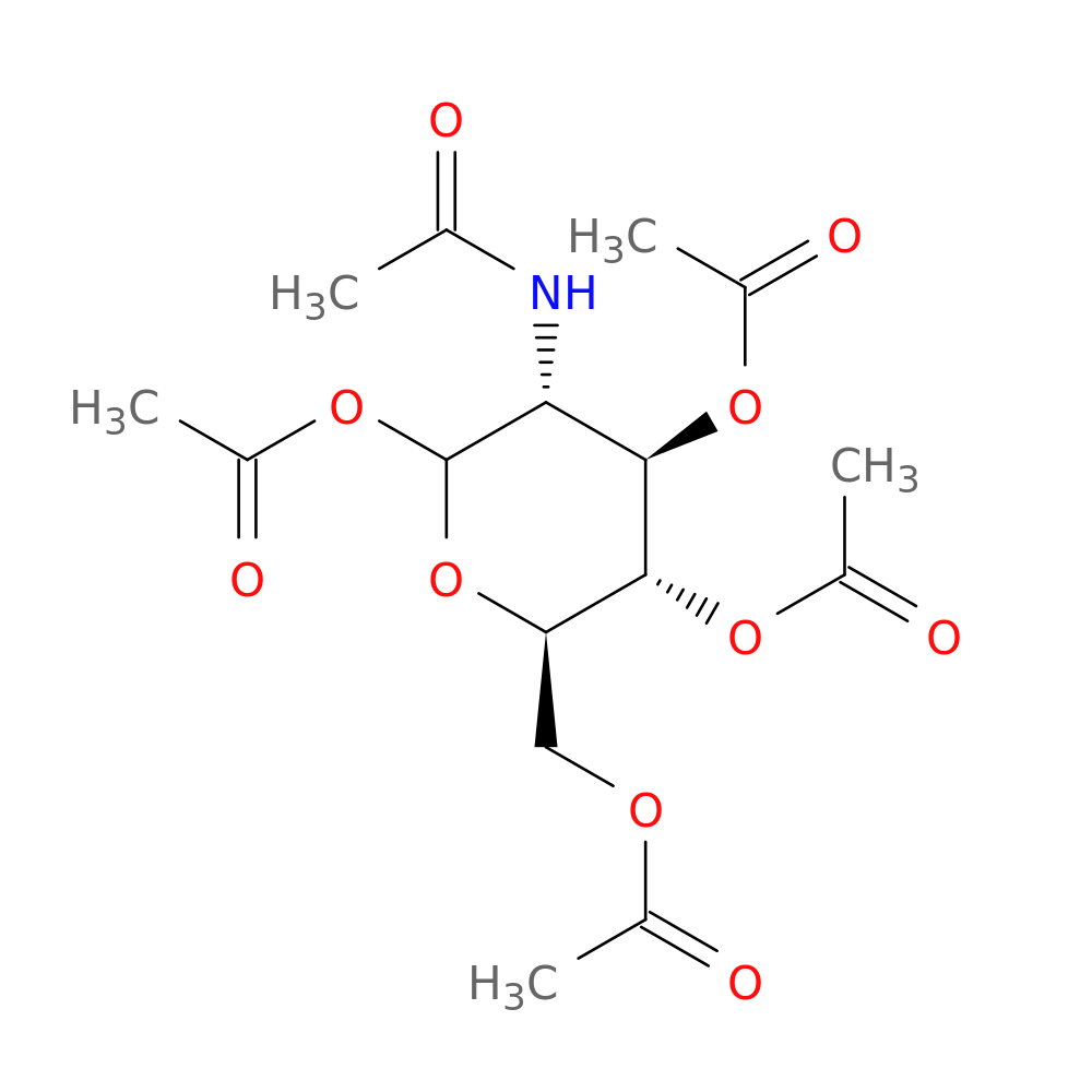 (3R,4R,5S,6R)-3-Acetamido-6-(acetoxymethyl)tetrahydro-2H-pyran-2,4,5-triyl triacetate