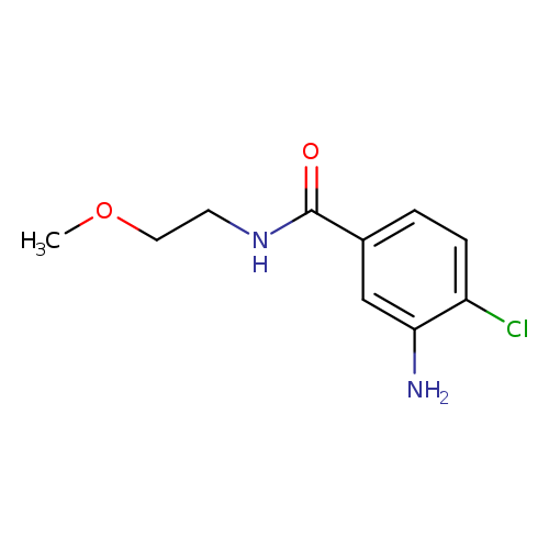 3-amino-4-chloro-N-(2-methoxyethyl)benzamide