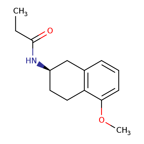N-[(2R)-1,2,3,4-Tetrahydro-5-methoxy-2-naphthalenyl]propanamide
