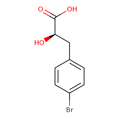 Benzenepropanoic acid, 4-bromo-α-hydroxy-, (αR)-