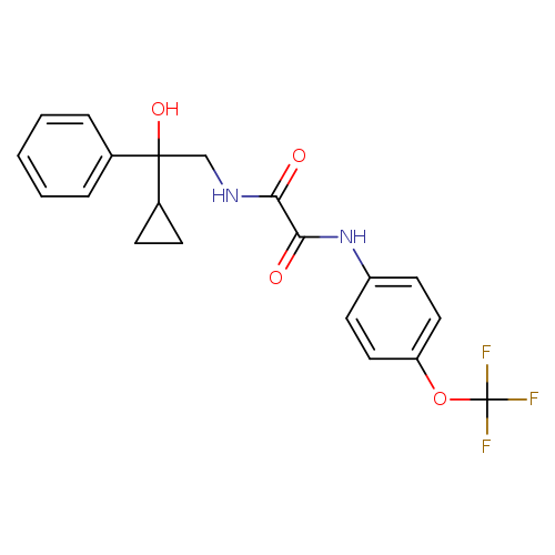 N-(2-cyclopropyl-2-hydroxy-2-phenylethyl)-N'-[4-(trifluoromethoxy)phenyl]ethanediamide