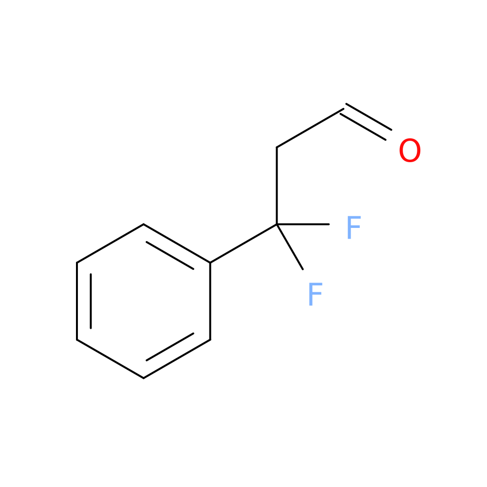 3,3-difluoro-3-phenylpropanal