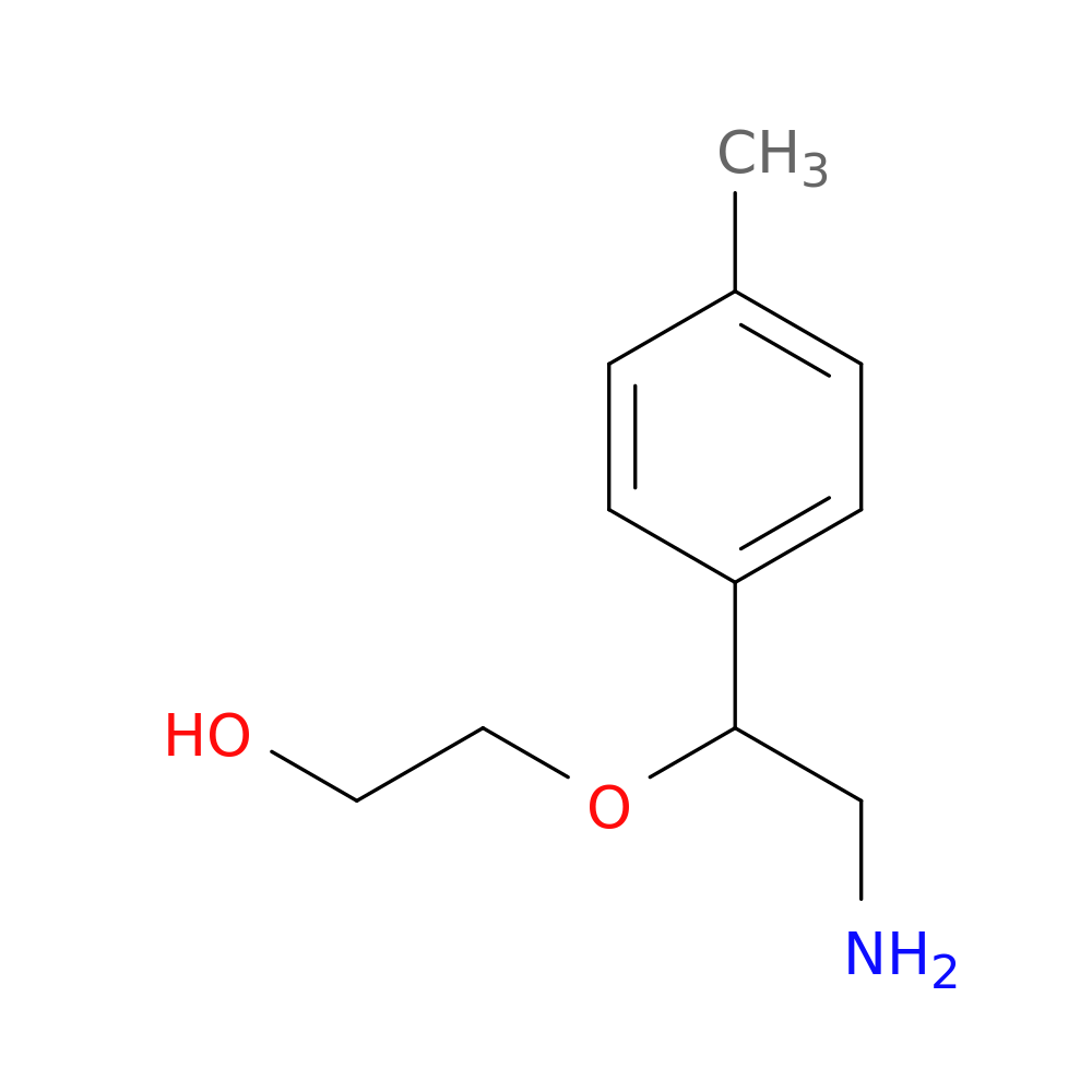 2-[2-amino-1-(4-methylphenyl)ethoxy]ethan-1-ol