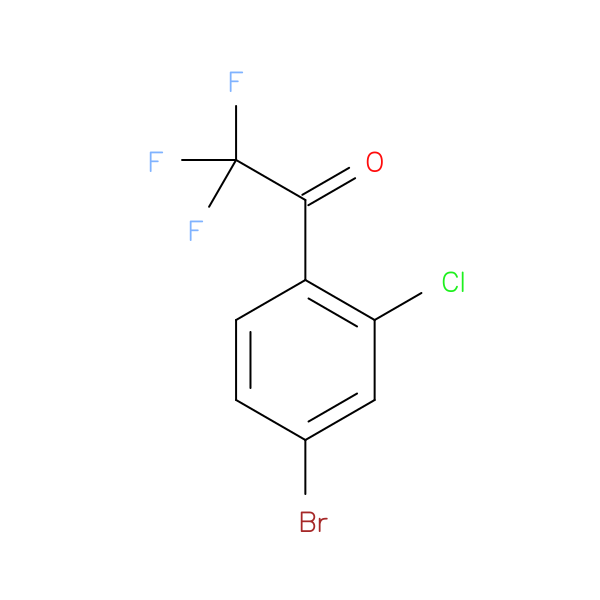 1-(4-bromo-2-chlorophenyl)-2,2,2-trifluoroethan-1-one