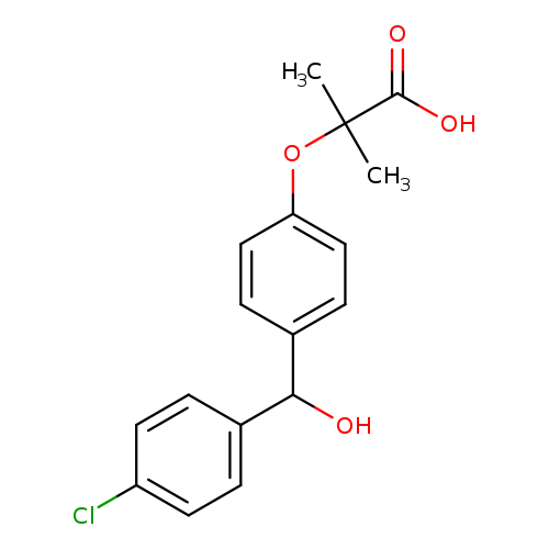 Fenofibric acid, hydroxymethyl