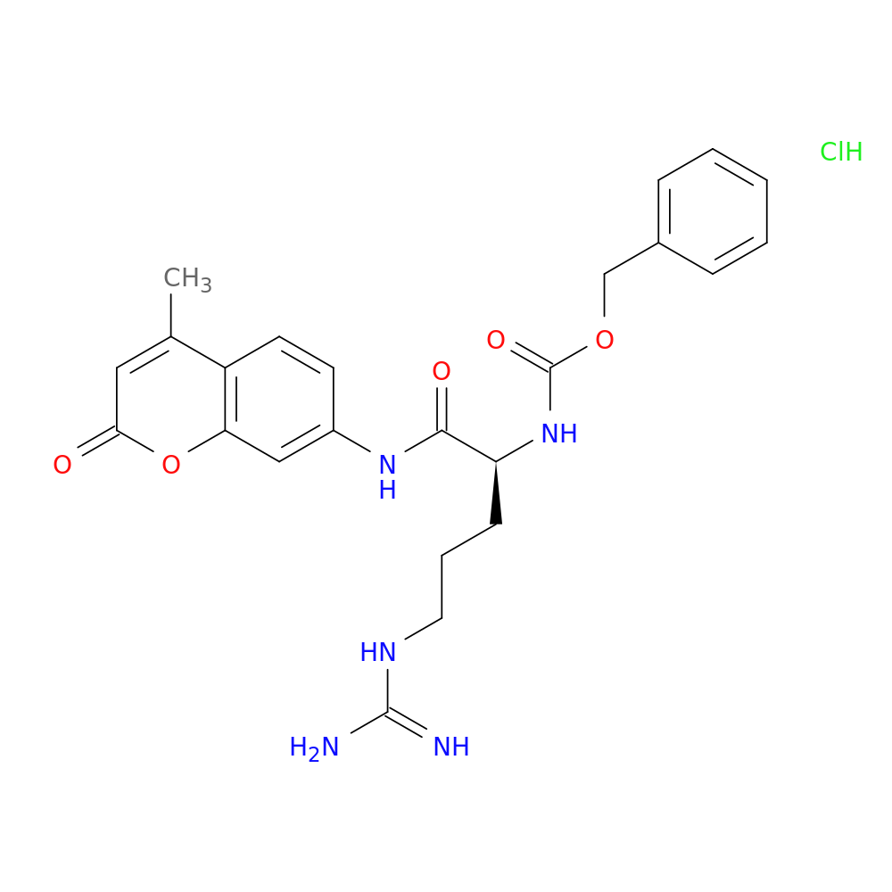 Z-(L-Arg)-AMC (hydrochloride)