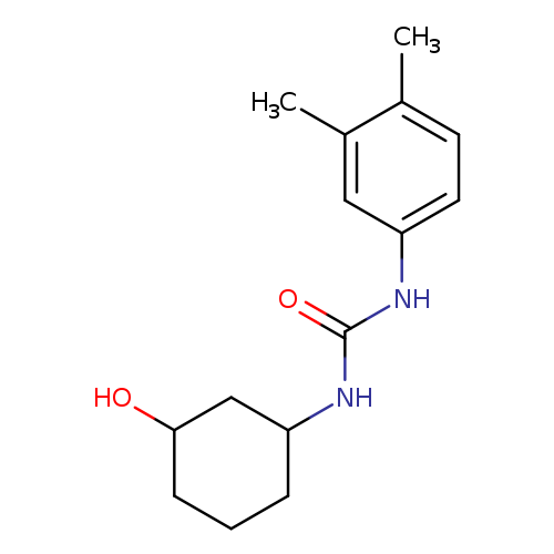 3-(3,4-dimethylphenyl)-1-(3-hydroxycyclohexyl)urea