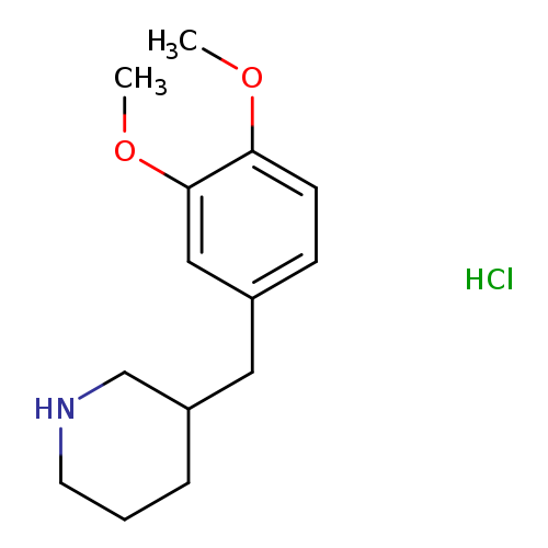 3-(3,4-Dimethoxy-benzyl)-piperidine hydrochloride