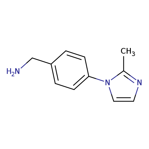 1-[4-(2-Methyl-1h-imidazol-1-yl)phenyl]methanamine