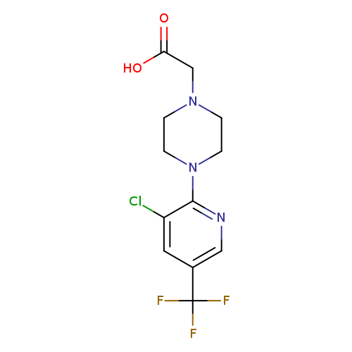 2-{4-[3-chloro-5-(trifluoromethyl)pyridin-2-yl]piperazin-1-yl}acetic acid