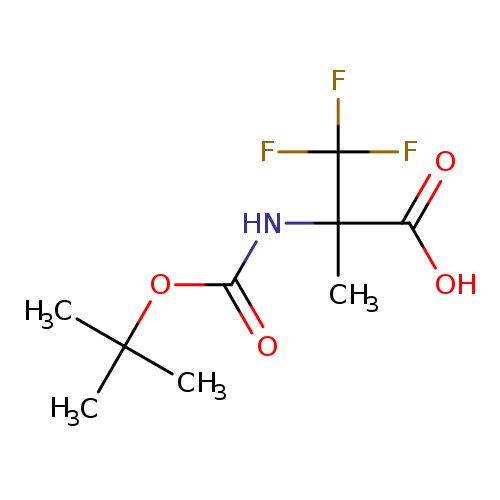 2-{[(Tert-Butoxy)Carbonyl]Amino}-3,3,3-Trifluoro-2-Methylpropanoic Acid