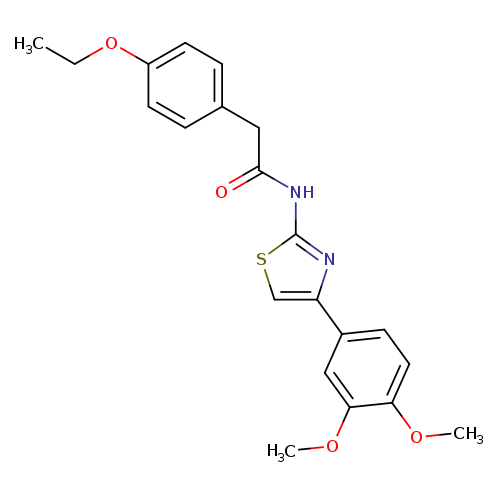 N-[4-(3,4-dimethoxyphenyl)-1,3-thiazol-2-yl]-2-(4-ethoxyphenyl)acetamide
