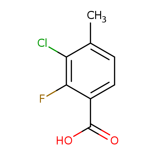 3-Chloro-2-fluoro-4-methylbenzoic acid