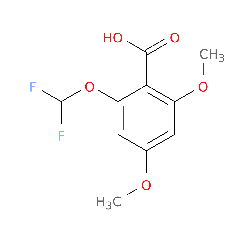 2-(difluoromethoxy)-4,6-dimethoxybenzoic acid