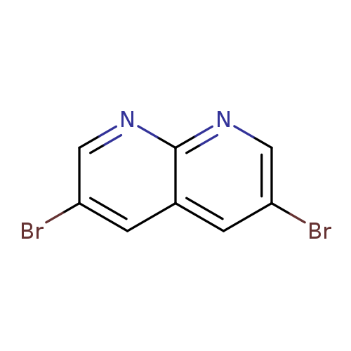 1,8-Naphthyridine, 3,6-dibromo-
