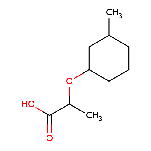2-[(3-Methylcyclohexyl)oxy]propanoic acid