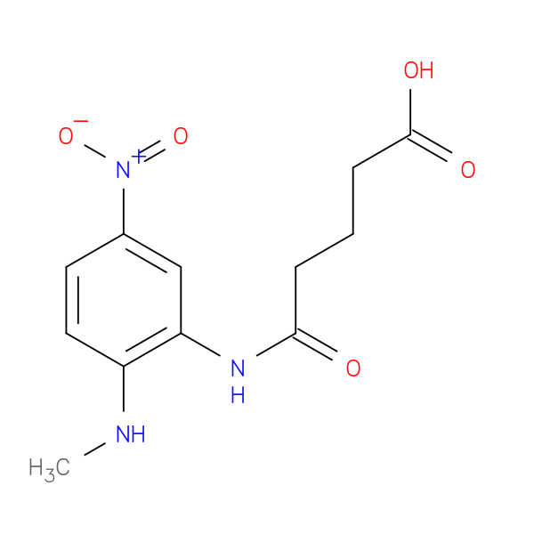 Glutaric acid-2-methylamino-5-nitromonoanilide