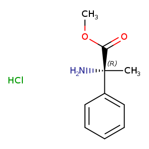 methyl (2R)-2-amino-2-phenylpropanoate hydrochloride