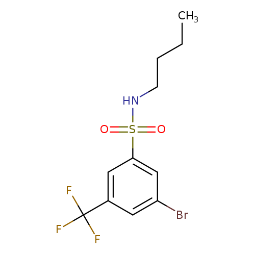 N-Butyl 3-bromo-5-(trifluoromethyl)benzenesulfonamide