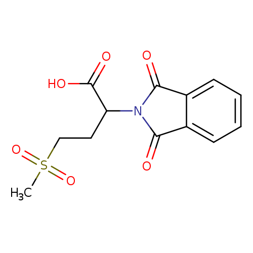 2-(1,3-dioxo-2,3-dihydro-1H-isoindol-2-yl)-4-methanesulfonylbutanoic acid
