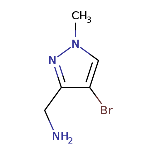(4-bromo-1-methyl-1H-pyrazol-3-yl)methanamine