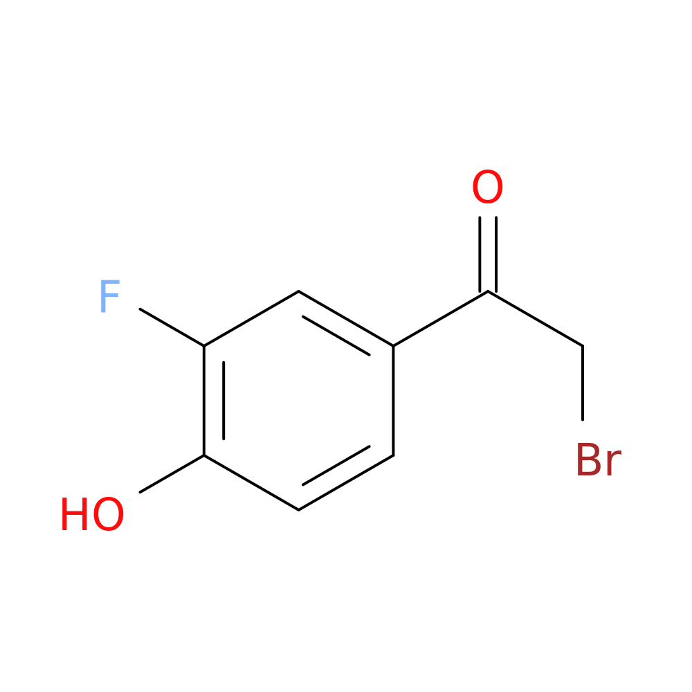 2-bromo-1-(3-fluoro-4-hydroxyphenyl)ethan-1-one