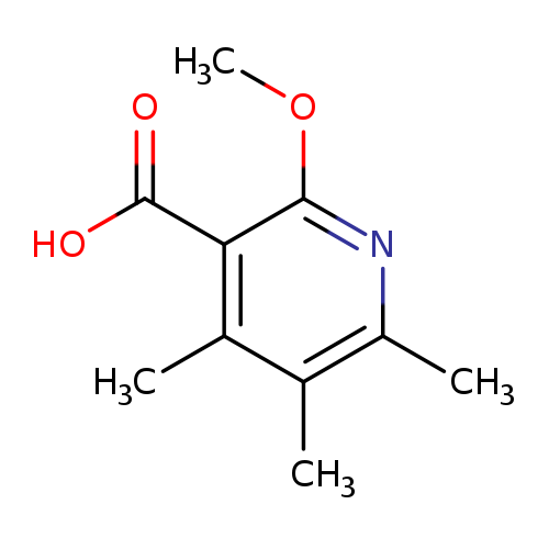 "2-methoxy-4,5,6-trimethylpyridine-3-carboxylic acid"