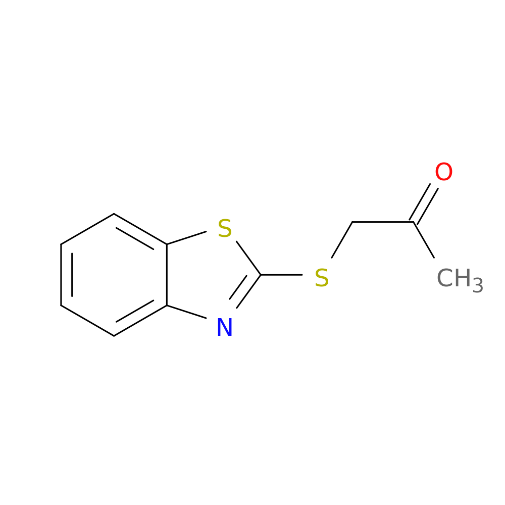 1-(Benzo[d]thiazol-2-ylthio)propan-2-one