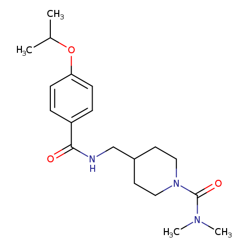 N,N-dimethyl-4-({[4-(propan-2-yloxy)phenyl]formamido}methyl)piperidine-1-carboxamide