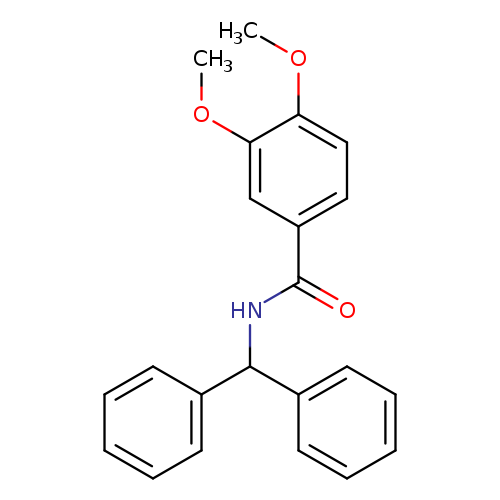 N-benzhydryl-3,4-dimethoxybenzamide