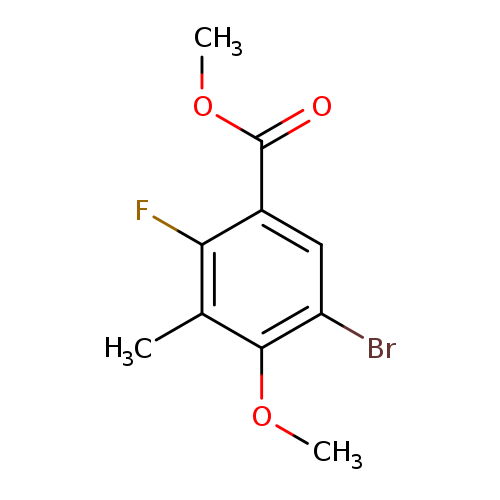 Methyl 5-bromo-2-fluoro-4-methoxy-3-methylbenzoate