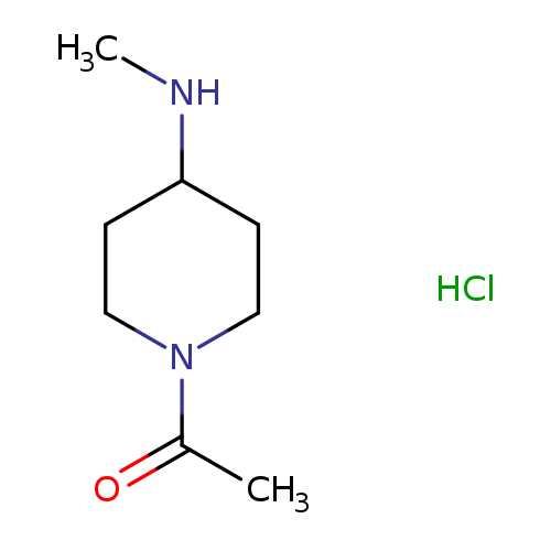 1-(4-(Methylamino)piperidin-1-yl)ethanone hydrochloride