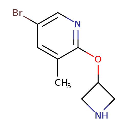 2-(Azetidin-3-yloxy)-5-bromo-3-methylpyridine