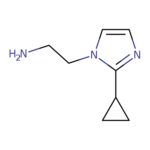 2-(2-Cyclopropyl-1H-imidazol-1-yl)ethan-1-amine
