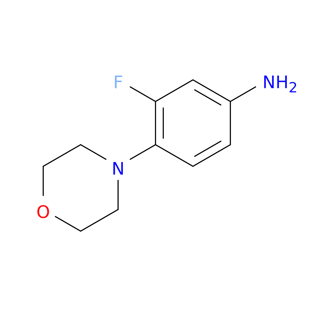 3-Fluoro-4-morpholinoaniline