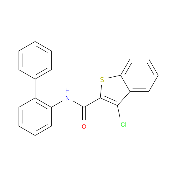 N-([1,1'-Biphenyl]-2-yl)-3-chlorobenzo[b]thiophene-2-carboxamide