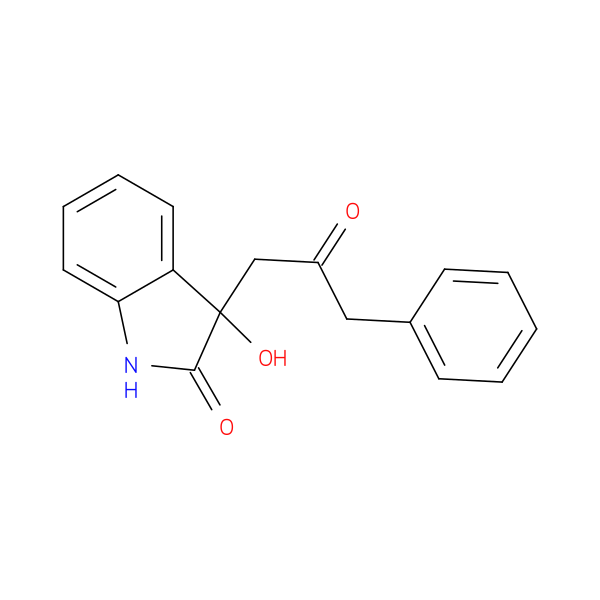 3-hydroxy-3-(2-oxo-3-phenylpropyl)-1,3-dihydro-2H-indol-2-one