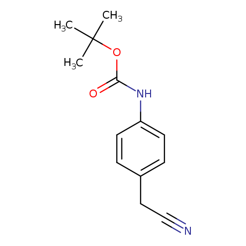 4-(N-BOC-Aminophenyl)acetonitrile