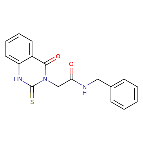 N-benzyl-2-(4-oxo-2-sulfanylidene-1,2,3,4-tetrahydroquinazolin-3-yl)acetamide