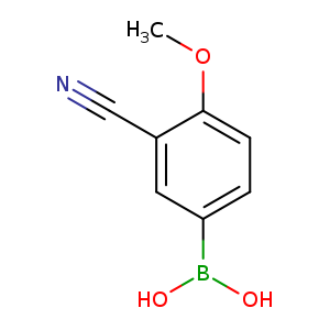 (3-cyano-4-methoxyphenyl)boronicacid