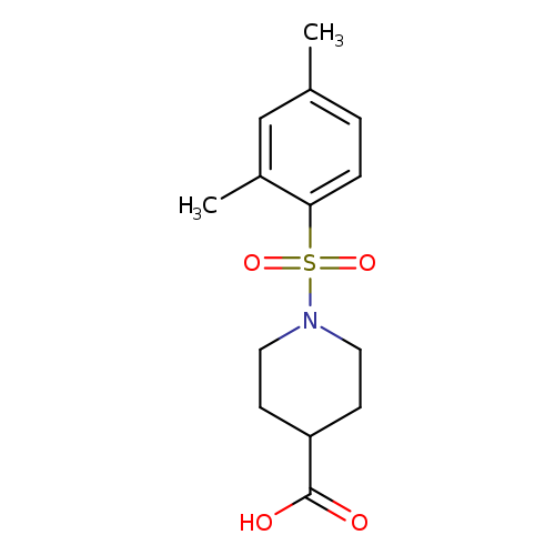 1-(2,4-dimethylbenzenesulfonyl)piperidine-4-carboxylic acid